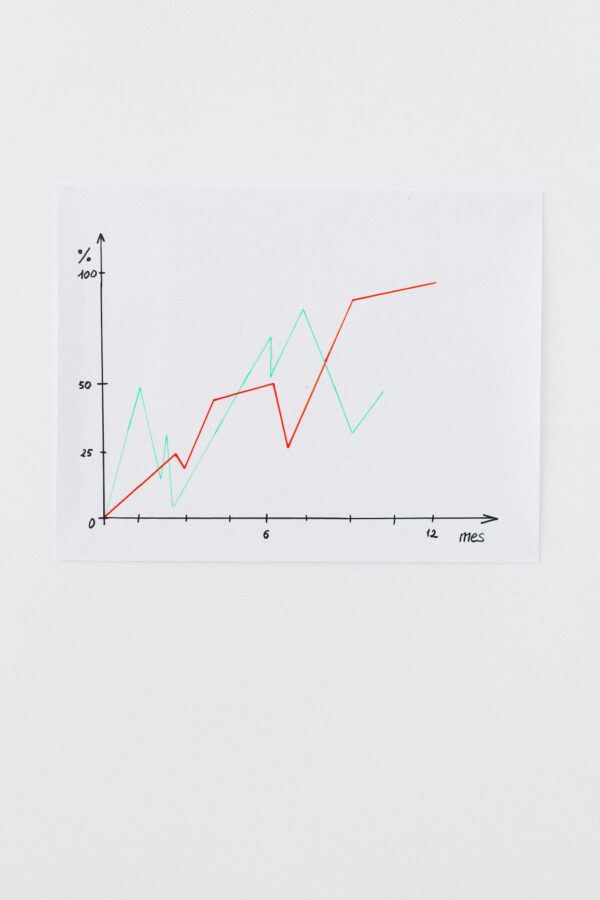 White Paper With Black Line